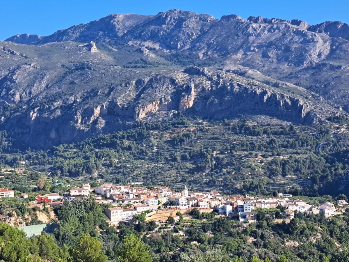 Mirador Del Valle Benimantell Bagian luar foto